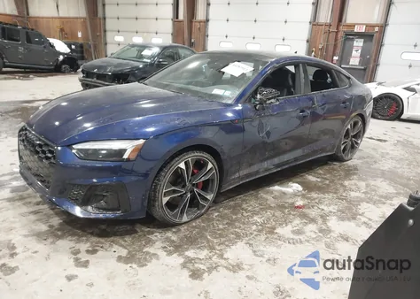 2024 Audi S5 Sportback Premium Plus Tfsi Quattro Tiptronic из США, поврежденный, VIN WAUC4CF5XRA025224